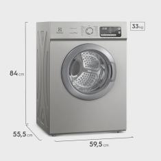 Secadora de Roupas Electrolux 11Kg Cor Inox Essential Care com Função Antirrugas (STH11)
