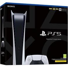 Playstation 5 825Gb 8K Hdr Mídia Digital - Sony