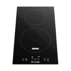 Cooktop de Indução Mueller 2 Bocas Painel Touch Mesa Vitrocerâmico-220v
