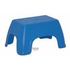 Banquinho Tramontina Catty Basic em Polipropileno, Azul