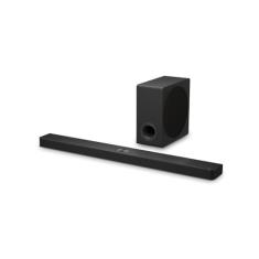 Soundbar LG Dolby Atmos, 570W RMS, 5.1.3 Canais, DTS:X, AI Room Calibration Pro, AI Sound Pro, Sem fios, WOW Orchestra, Conexões Múltiplas - S90TY