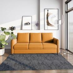 Sofá 3 Lugares em Veludo Orquídea CabeCasa MadeiraOriginals - CabeCasa