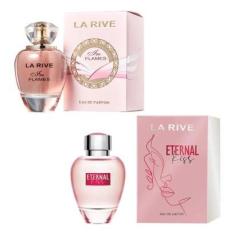 Kit C/ 2 Perfumes La Rive, Eternal Kiss E In Flames-Feminino