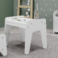 Mesa Infantil Montessori Movelbras Branco