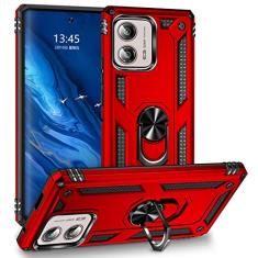 Anvzle Capa para Motorola Edge Plus (2023)/Edge 40 Pro, Moto Edge+ (2023), capa protetora de camada dupla, resistente, resistente, resistente, [nível militar], suporte para celular Moto Edge+ (2023)