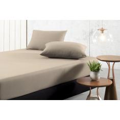 Jogo De Lençol Casal 3 Peças Microfibra Premium 100% Poliéster - Elohi