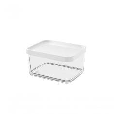 Pote Clear Grande 13,1 X 16,7 X 8,5 Cm 280 Ml Branco Coza