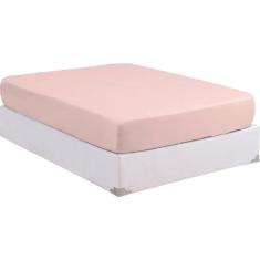 Lençol Cama Box Solteiro Avulso com Elástico 100% Algodão Percal 200 F