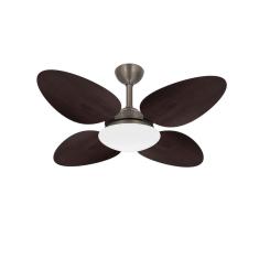 Ventilador Teto Trevo 4 Pás Silencioso Bronze Ventax 220V