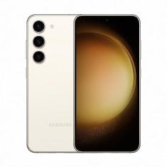 Samsung Galaxy S23 5G 128GB Tela 6.1'' 8GB RAM IP68 Processador Qualcomm Snapdragon 8 Gen 2 Câmera Tripla de até 50MP + Selfie 12MP - Creme