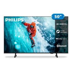 Smart Tv Philips 50" 4K LED UHD HDR10+ Comando de Voz 50PUG7300 Bivolt