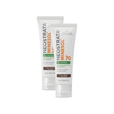 Kit 2 Protetor Solar Neostrata Minesol Oil Control FPS 70 Pele Negra 40g	