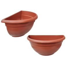 Kit 40 Vasinhos Pequeno Parede Ceramica Meio Vaso Flor