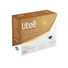 Condrelit - Colágeno Não Hidrolisado 40mg Tipo 2-60 Cápsulas, LITEÉ FARMA
