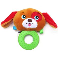 Chocalho com Mordedor Cachorro, Love, Colorido