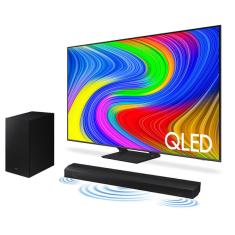 Smart Tv 70" Qled 4k 70q65d 2024 + Soundbar Hw-b550/zd Combo