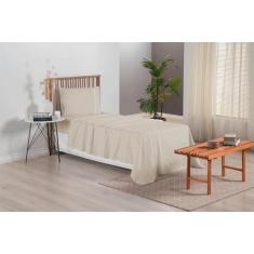 Jogo de Lençol Completo Solteiro Versatile Ponto Palito 3 Peças Microp