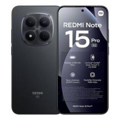 Smartphone Xiaomi Redmi Note 15 PRO 5G 512GB 8GB Câmera 200MP Tela AMO