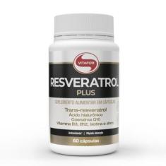 Resveratrol Plus Vitafor - 60 Cápsulas  - Queima De Estoque!