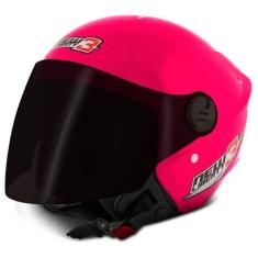 Capacete Moto Pro Tork Aberto New Liberty 3 Three Viseira Fumê Diverso