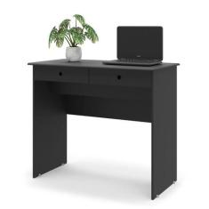 Mesa / Escrivaninha Para Estudo 2 Gavetas Auxiliares Com Detalhes nos 