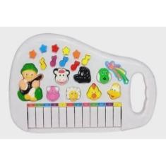 Brinquedo Piano Eletrônico Infantil Com Luz e Sons de Animais. - DM TO
