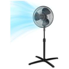 Ventilador Pedestal com 3 Velocidades e Oscilação de 90 Graus, 110V 32W, Pelonis PFS40M2ABB, Preto