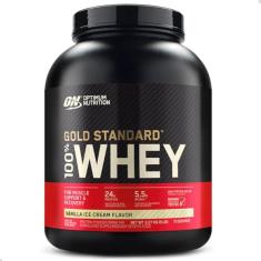 Optimum Nutrition, WHEY, Gold Standard, 5,00 LBS (2.27KG) - Baunilha