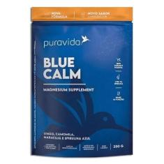 Blue Calm Magnésio Inositol Triptofano Taurina 250G Puravida