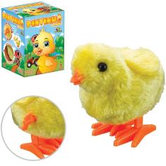 Brinquedo Pintinho Pelucia a Corda ART BRINK