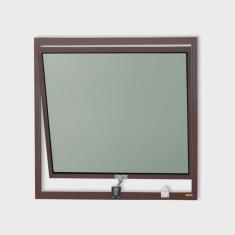 Janela de Alumínio Maxim-Ar 60x60cm Vidro Mini Boreal Plus Brimak