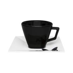 Conjunto 06 Xícaras Grandes 200Ml Chá Quartier Tattoo Oxford