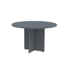 Mesa Reunião Redonda Mrr1100p25pp Grafito