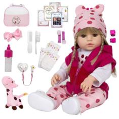 Boneca Linda 100% Silicone Reborn - Cegonha Reborn Dolls