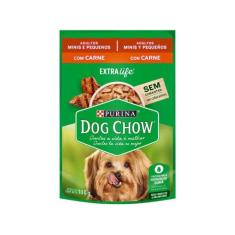 Ração Úmida para Cachorro Adulto Sachê Dog Chow - ExtraLife Carne 100g