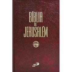 Biblia De Jerusalem - Grande Encadernada - Paulus