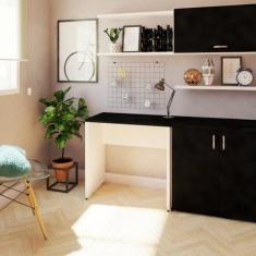 Escrivaninha Mesa Escritório 90cmx47cm 25mm - Bramov Móveis