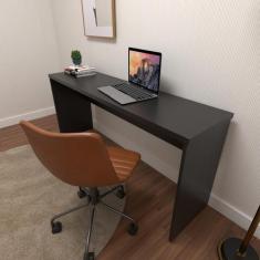 Escrivaninha Mesa Escritório 140cmx42cm 40mm com Caixa de Tomada - Bra