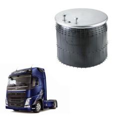 Bolsa De Ar Suspensao Eixo Tracao Volvo Fh Nh Completa - Suspentech