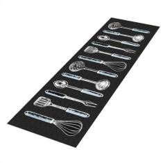 Passadeira Cozinha Boss Acessories Pt 200x60 Antiderrapante - Style Br