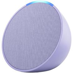 Smart Speaker Amazon Echo Pop com Wi-Fi e Bluetooth - ALEXA, Beje