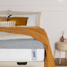 Colchão Solteiro Guldi Dream Mola Ensacada (30x88x188) Cinza e Branco