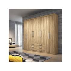Guarda Roupa Casal 8 Portas e 6 Gavetas Master 8.6 Atacama - Santos An