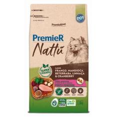Ração Premier Nattu Para Cães Adultos De Porte Pequeno Sabor Mandioca