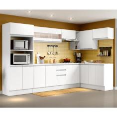 Cozinha Completa Modulada de Canto Smart MDF Madesa