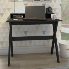 Escrivaninha com Nichos Itália Artany, Preto