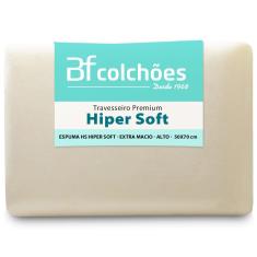 Travesseiro Ortopédico Espuma Especial HiperSoft Super Macio 50x70x14 - BF Colchões