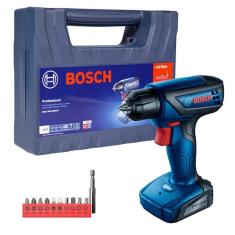 Furadeira/Parafusadeira Bosch GSR 1000 Smart 12V Bivolt Bateria Maleta Bits