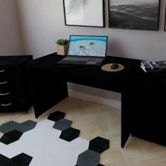Mesa para Escritório 160cmx60cm Preto