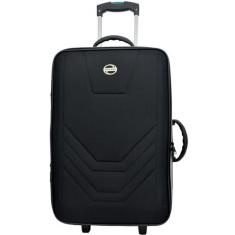 Mala Viagem Pequena Bordo Rodinhas Village Rígida boa e barata, Preto